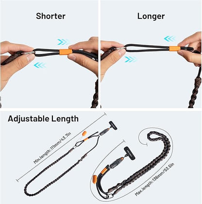 PGYTECH LinkGo Phone Strap Braided / Webbing with Microfiber Cloth for Smartphone Photography