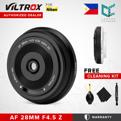 Viltrox AF 28mm f/4.5 Z Pancake Lens for Nikon Z-Mount Mirrorless Cameras