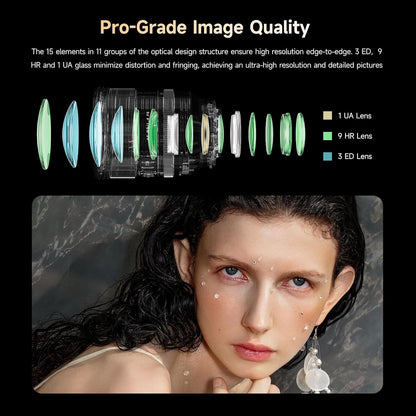 Viltrox AF 85mm f/1.4 Pro FE Prime Lens for Sony E-Mount Full-Frame Mirrorless Cameras