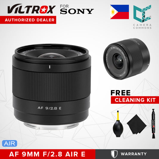 Viltrox AF 9mm f/2.8 Air E Prime Lens for Sony E-Mount APS-C Mirrorless Cameras