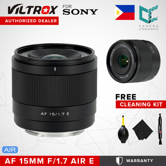 Viltrox AF 15mm f/1.7 Air E Prime Lens for Sony E-Mount APS-C Mirrorless Cameras