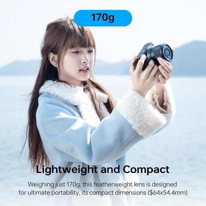 Viltrox AF 25mm f/1.7 Air E Prime Lens for Sony E-Mount APS-C Mirrorless Cameras