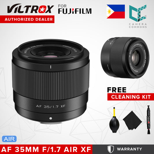Viltrox AF 35mm f/1.7 Air XF Prime Lens for Fujifilm X-Mount APS-C Mirrorless Cameras