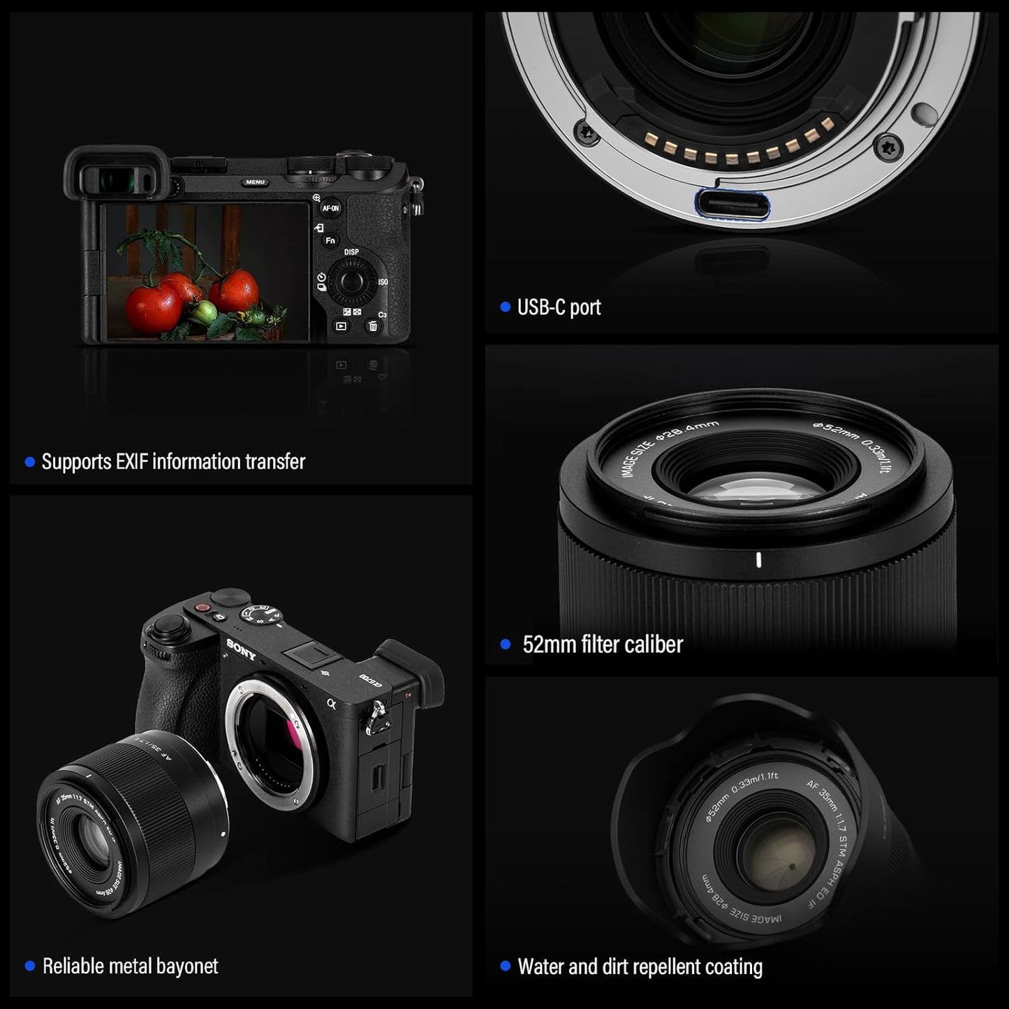 Viltrox AF 35mm f/1.7 Air Z Prime Lens for Nikon Z-Mount APS-C Mirrorless Cameras