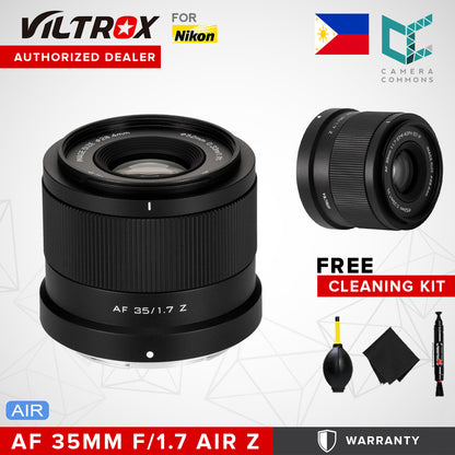 Viltrox AF 35mm f/1.7 Air Z Prime Lens for Nikon Z-Mount APS-C Mirrorless Cameras
