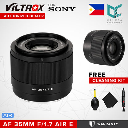 Viltrox AF 35mm f/1.7 Air E Prime Lens for Sony E-Mount APS-C Mirrorless Cameras