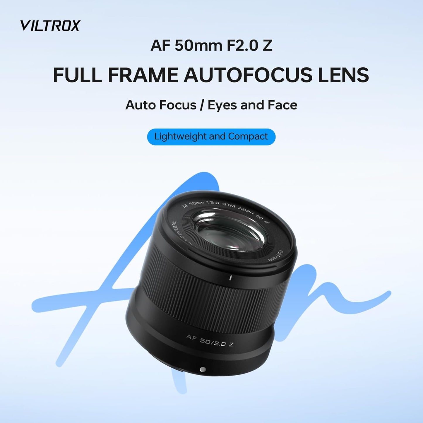 Viltrox AF 50mm f/2.0 Air Z Prime Lens for Nikon Z-Mount Full-Frame Mirrorless Cameras