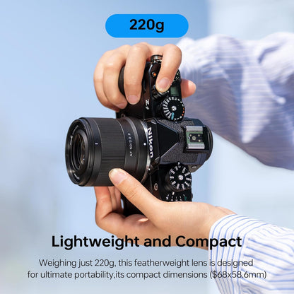 Viltrox AF 50mm f/2.0 Air Z Prime Lens for Nikon Z-Mount Full-Frame Mirrorless Cameras