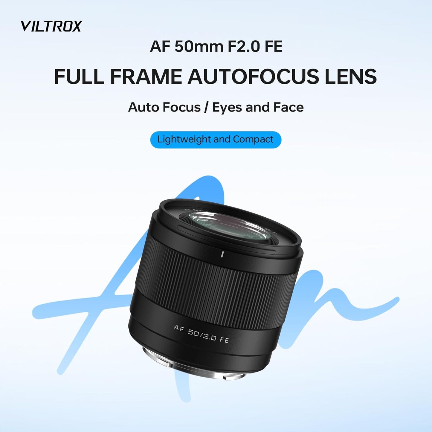 Viltrox AF 50mm f/2.0 Air FE Prime Lens for Sony E-Mount Full-Frame Mirrorless Cameras