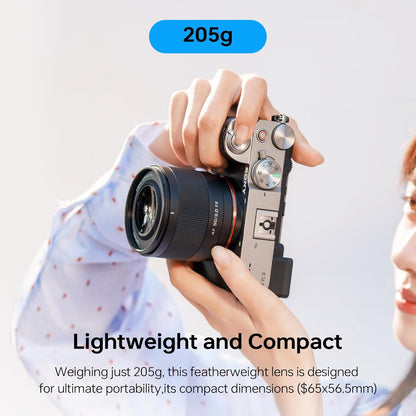 Viltrox AF 50mm f/2.0 Air FE Prime Lens for Sony E-Mount Full-Frame Mirrorless Cameras
