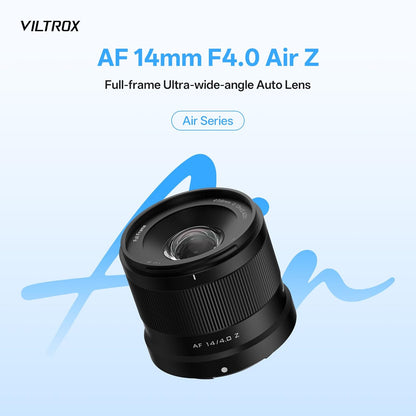 Viltrox AF 14mm f/4.0 Air Z Prime Lens for Nikon Z-Mount Full-Frame Mirrorless Cameras