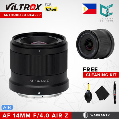 Viltrox AF 14mm f/4.0 Air Z Prime Lens for Nikon Z-Mount Full-Frame Mirrorless Cameras