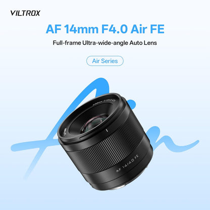 Viltrox AF 14mm f/4.0 Air FE Prime Lens for Sony E-Mount Full-Frame Mirrorless Cameras
