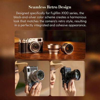 Viltrox Telephoto Conversion Lens Accessories for FUJIFILM X100 Series X100VI Cameras (TCL-X100VI)