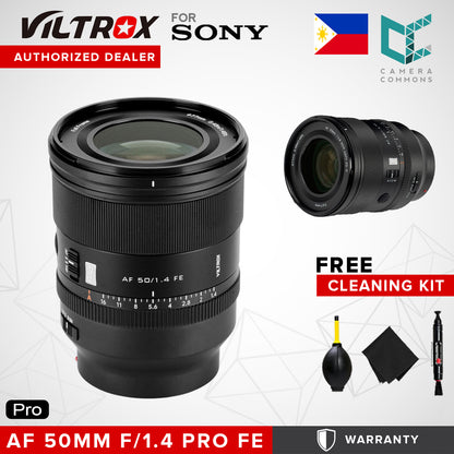 Viltrox AF 50mm f/1.4 Pro FE Prime Lens for Sony E-Mount Full-Frame Mirrorless Cameras