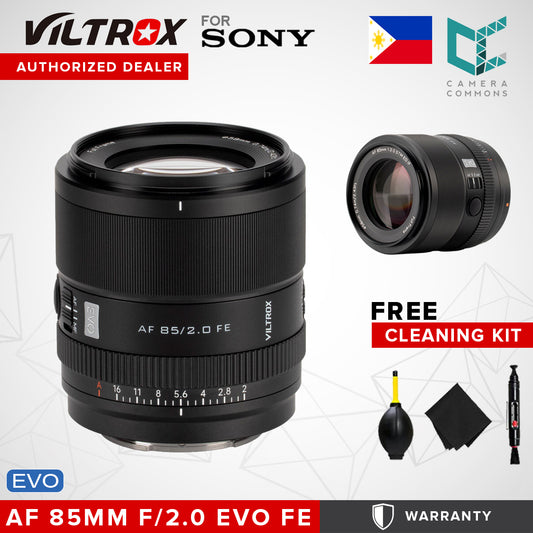 Viltrox AF 85mm f/2.0 EVO FE Prime Lens for Sony E-Mount Full-Frame Mirrorless Cameras