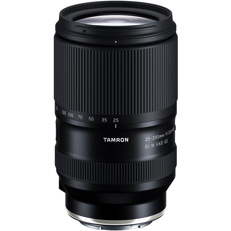 Tamron 25-200mm f/2.8-5.6 Di III VXD G2 Zoom Lens for Sony E-Mount Full Frame Cameras (A075)