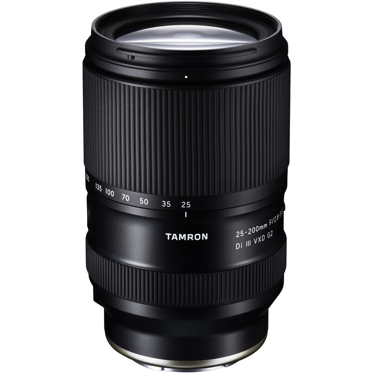 Tamron 25-200mm f/2.8-5.6 Di III VXD G2 Zoom Lens for Sony E-Mount Full Frame Cameras (A075)
