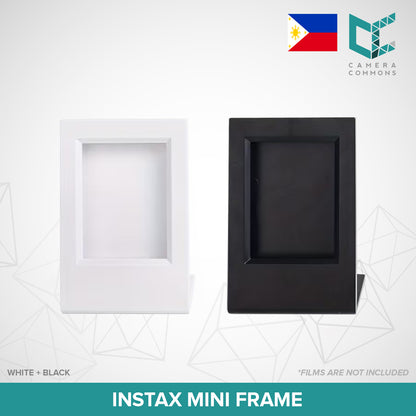 2pcs Instax Instant Mini Picture Frame Photo Stand Rose Red + Sky Blue Accessories Set