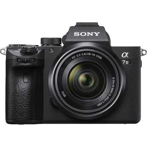 Sony A7III Alpha Kit Compact Full-Frame Mirrorless Camera A73 Body with FE 28-70mm f/3.5-5.6 Lens