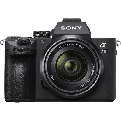Sony A7III Alpha Kit Compact Full-Frame Mirrorless Camera A73 Body with FE 28-70mm f/3.5-5.6 Lens