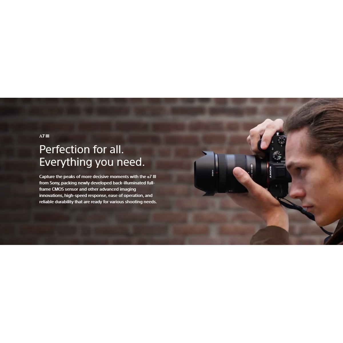 Sony A7III Alpha Kit Compact Full-Frame Mirrorless Camera A73 Body with FE 28-70mm f/3.5-5.6 Lens