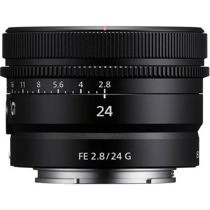 Sony FE 24mm f/2.8 G Lens E-Mount Full-Frame for Sony Mirrorless Cameras SEL24F28G