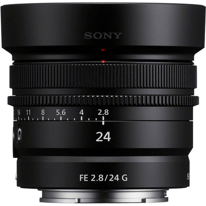 Sony FE 24mm f/2.8 G Lens E-Mount Full-Frame for Sony Mirrorless Cameras SEL24F28G