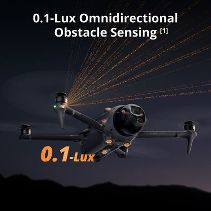 DJI Mavic 4 Pro Drone with 512GB Creator Combo 3-Axis 360° Infinity Gimbal Hasselblad Wide Lens