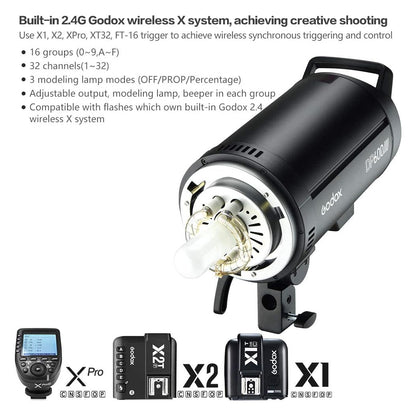 Godox DP600III Flash Head 600Ws with 150W Modeling Light Studio Equipment