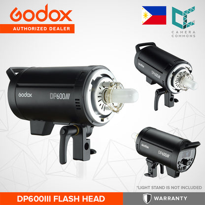 Godox DP600III Flash Head 600Ws with 150W Modeling Light Studio Equipment