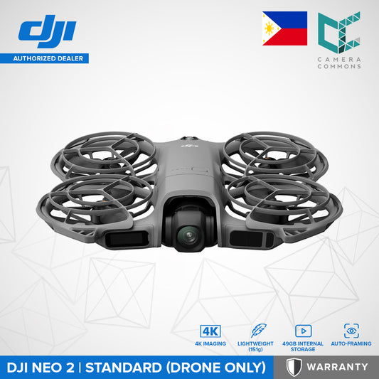 DJI Neo 2 Drone 4K60 2-Axis Gimbal with EIS (49GB of Internal Storage)
