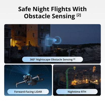 DJI Mini 5 Pro Drone 4K60 HDR Video 1" 50MP CMOS Sensor ActiveTrack 360