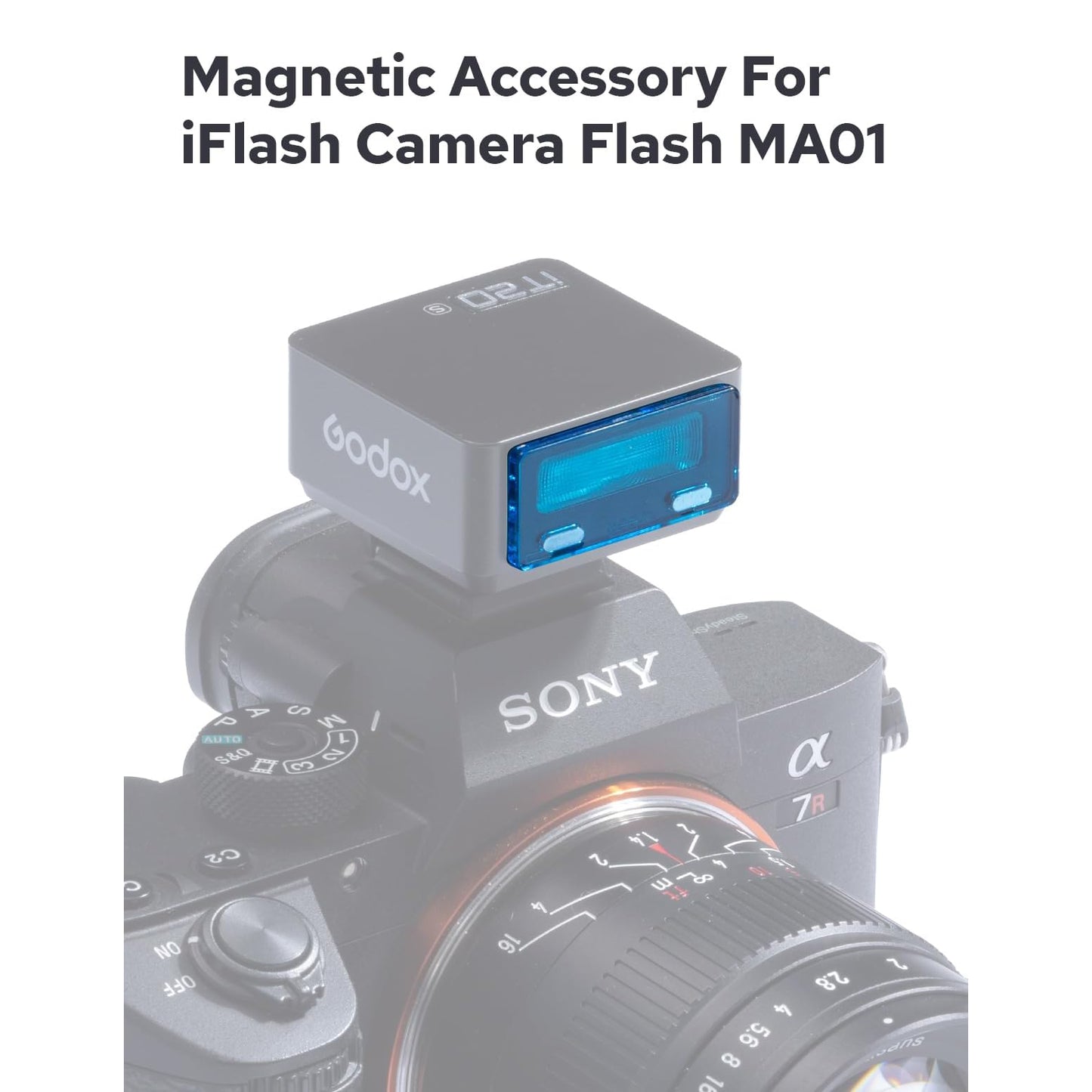Godox MA01 Magnetic Attachment Kit Diffuser for iT20, iT22, iM20, iM22 Mini On-Camera Flash