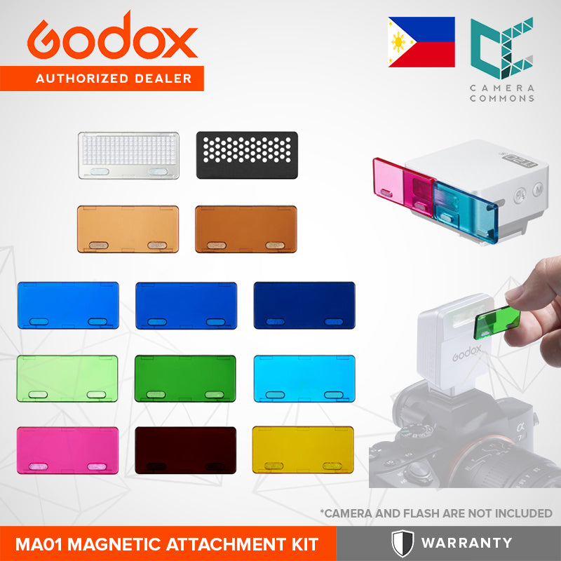 Godox MA01 Magnetic Attachment Kit Diffuser for iT20, iT22, iM20, iM22 Mini On-Camera Flash