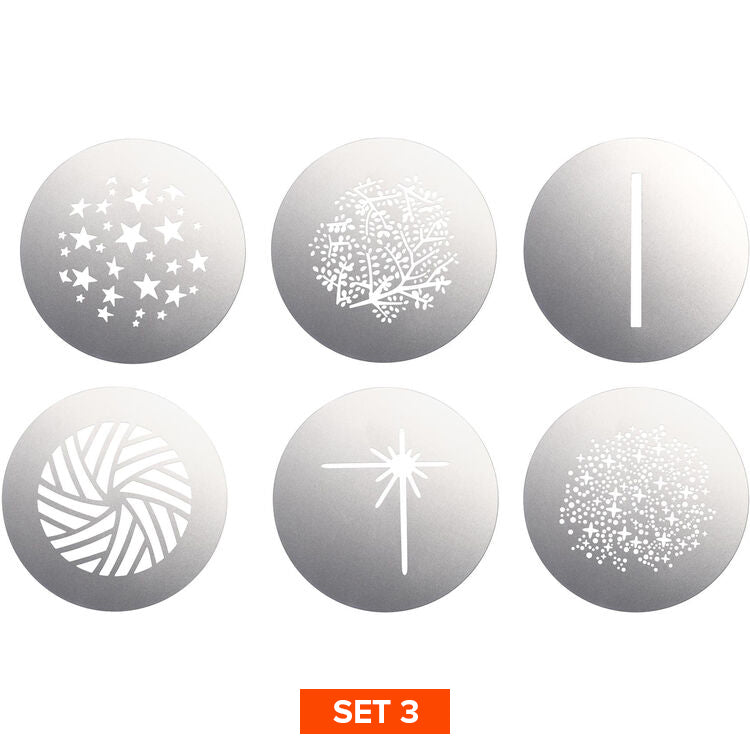 Godox SA-09 Gobo Set Creative Effect for SA Studio Light Projection Attachment & Lighting Effects
