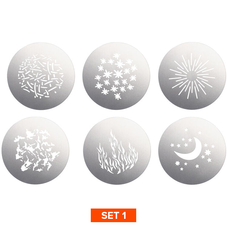 Godox SA-09 Gobo Set Creative Effect for SA Studio Light Projection Attachment & Lighting Effects