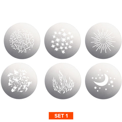 Godox SA-09 Gobo Set Creative Effect for SA Studio Light Projection Attachment & Lighting Effects
