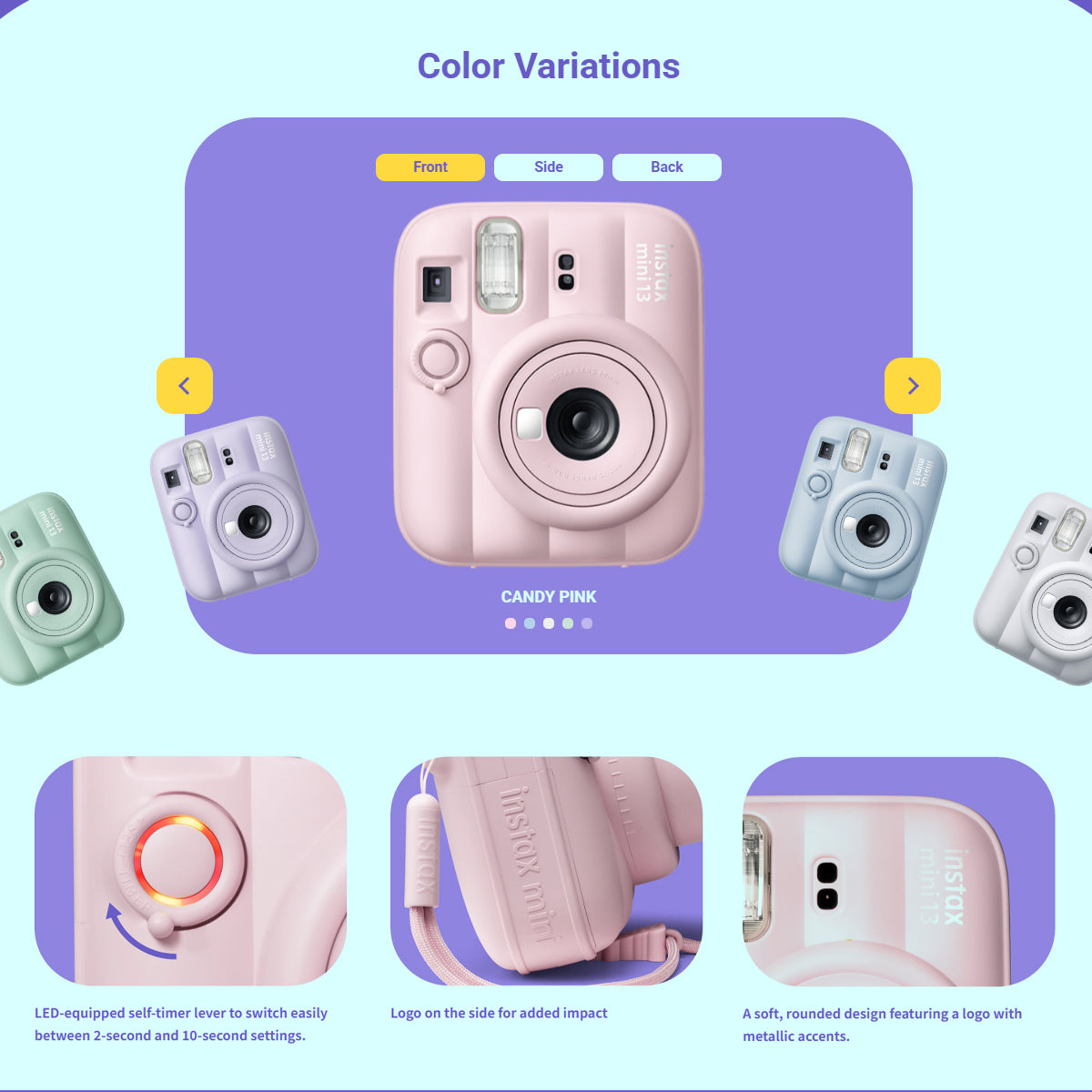 FUJIFILM Instax Mini 13 Instant Camera Fun Kit Package Set Exclusive Limited Edition