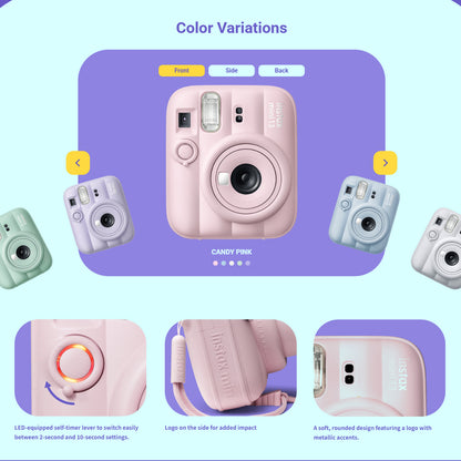 FUJIFILM Instax Mini 13 Instant Camera Fun Kit Package Set Exclusive Limited Edition