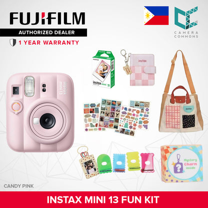 FUJIFILM Instax Mini 13 Instant Camera Fun Kit Package Set Exclusive Limited Edition