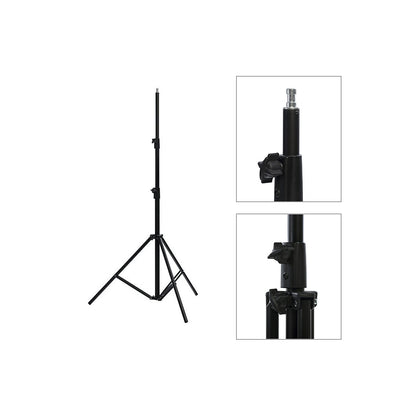Godox 260T Air Cushioned 3-Section Aluminum Light Stand Studio and Lighting Equipment (260cm)