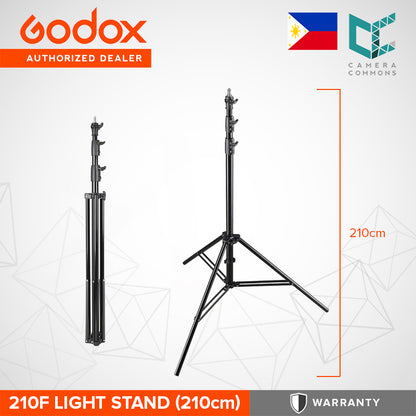 Godox 190F 210F 290F 300F 380F Heavy Duty Aluminum Light Stand Studio and Lighting Equipment