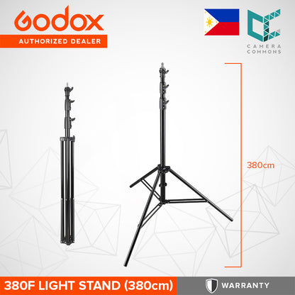 Godox 190F 210F 290F 300F 380F Heavy Duty Aluminum Light Stand Studio and Lighting Equipment