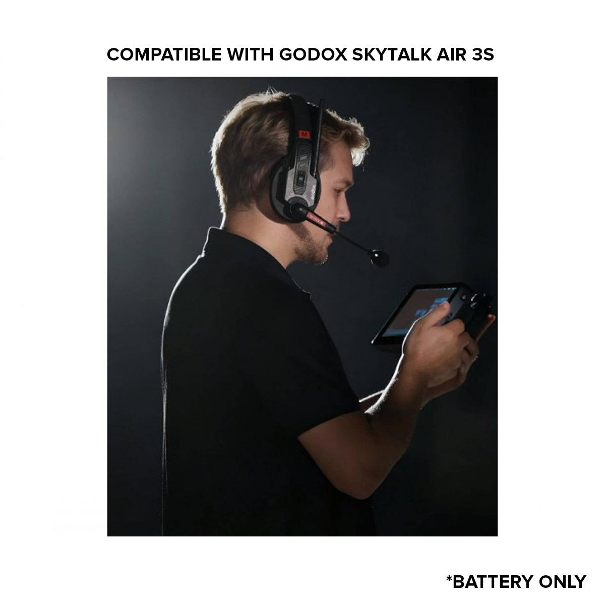 Godox STA-BAT Rechargeable Lithium-Ion Li-ion Battery for SkyTalk Air Headset (Battery Only)