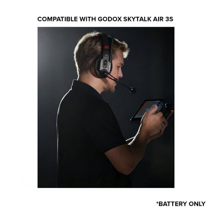 Godox STA-BAT Rechargeable Lithium-Ion Li-ion Battery for SkyTalk Air Headset (Battery Only)