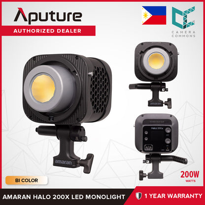 Aputure Amaran Halo 60x 100x 200x 300x 600x Bi-Color LED Monolight 2700-6500K CCT CRI 96