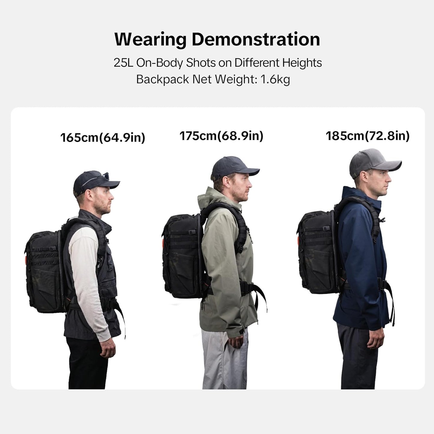 PGYTECH OneMo Tactical Camera Drone Backpack 25L 35L Bag