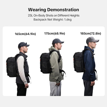 PGYTECH OneMo Tactical Camera Drone Backpack 25L 35L Bag