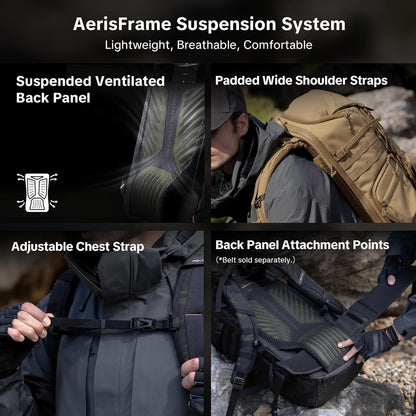 PGYTECH OneMo Tactical Camera Drone Backpack 25L 35L Bag